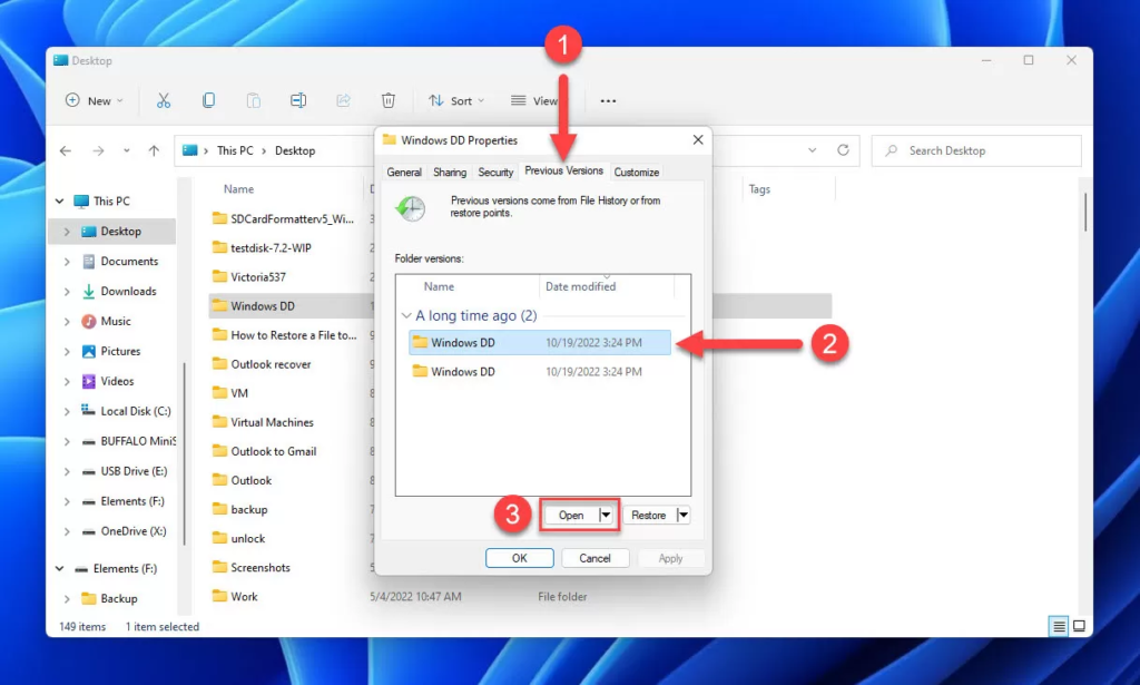 Recover Deleted Files from the Recycle Bin